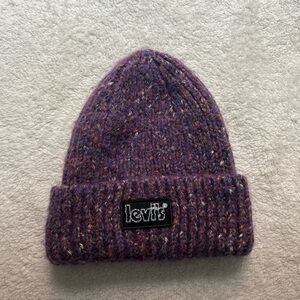 Levi's Kids Speckled Purple Beanie